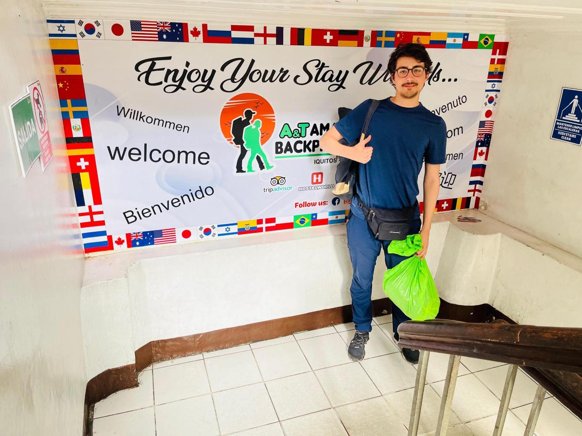A&T Amazon Backpacker'S Bed & Breakfast Iquitos Dış mekan fotoğraf
