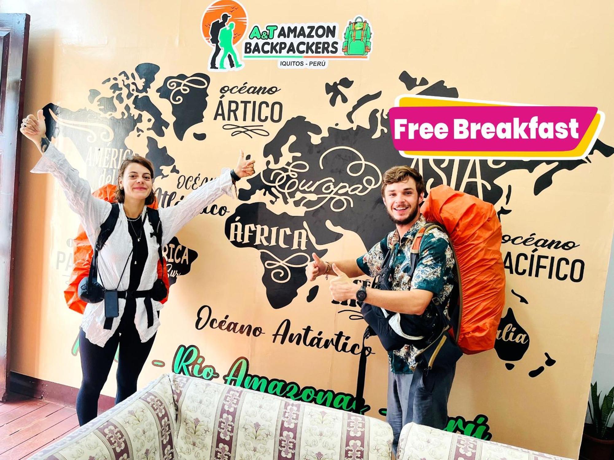 A&T Amazon Backpacker'S Bed & Breakfast Iquitos Dış mekan fotoğraf
