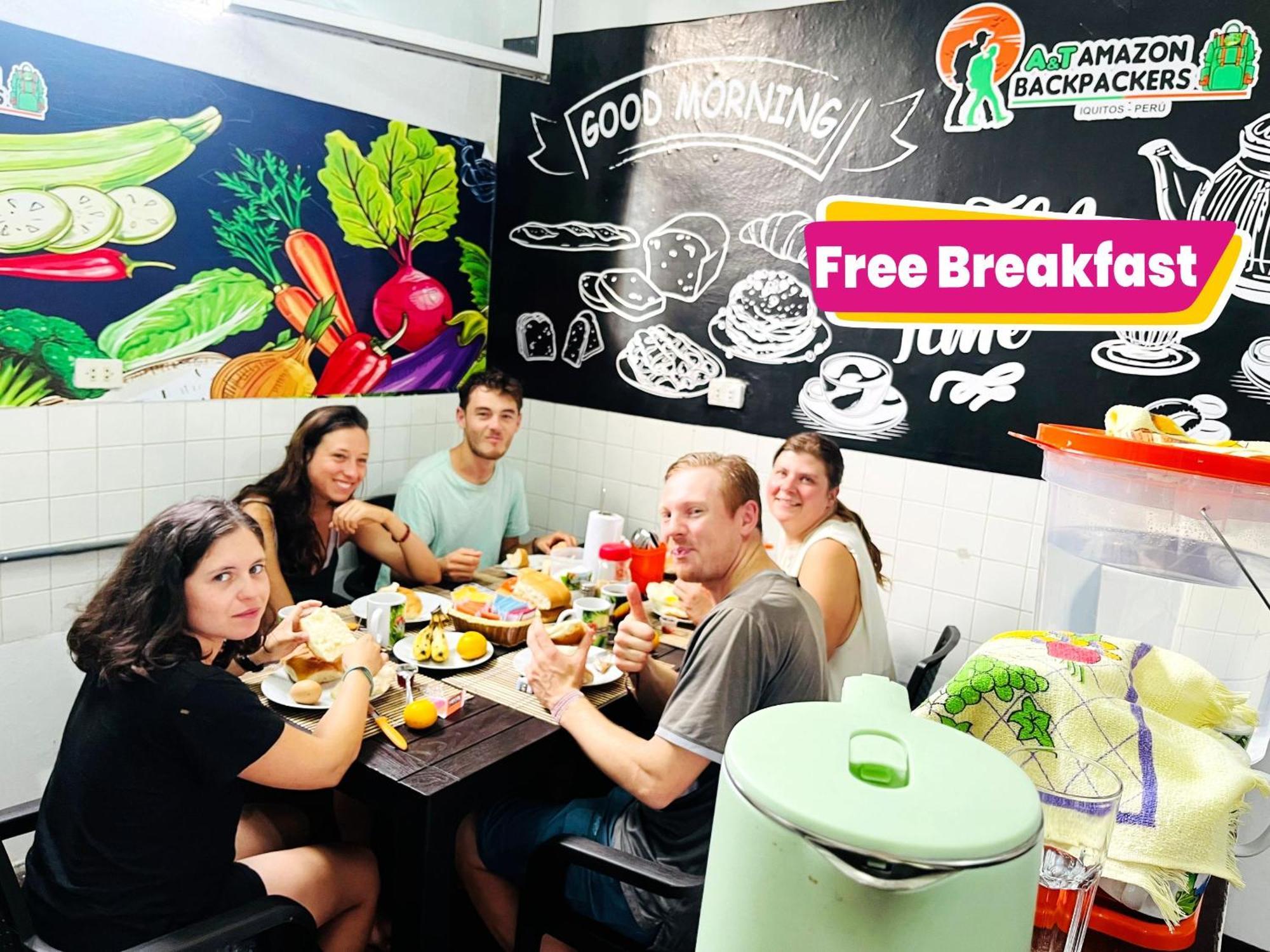 A&T Amazon Backpacker'S Bed & Breakfast Iquitos Dış mekan fotoğraf